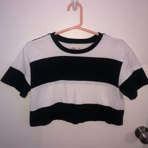 Hollister Striped Crop Top